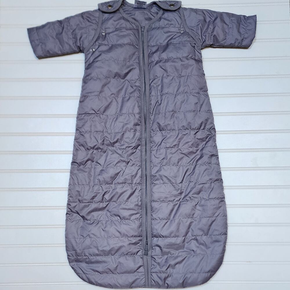 Baby Deedee Sleep Nest Travel Quilted Sleep Sack Size M (6-18 Months) Gray